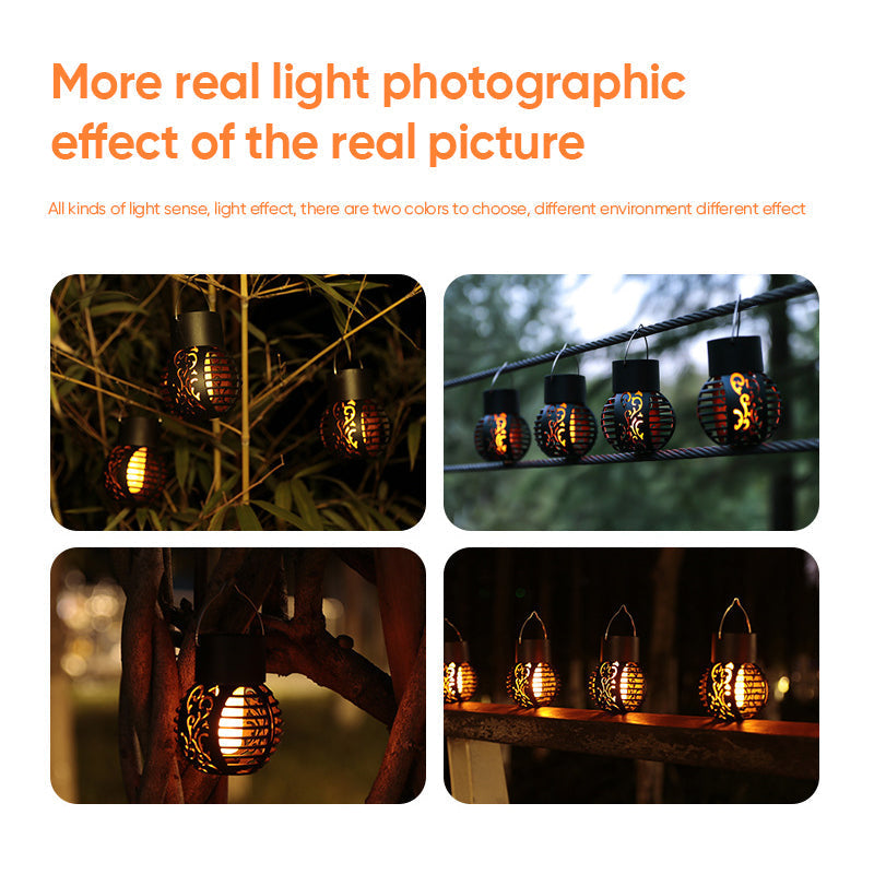 skorter | Solar Simulation Flames Pendant Lamp