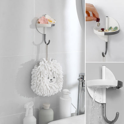 skorter | 2-In-1 Minimalist No-Drill Hook for Kitchen and Bathroom