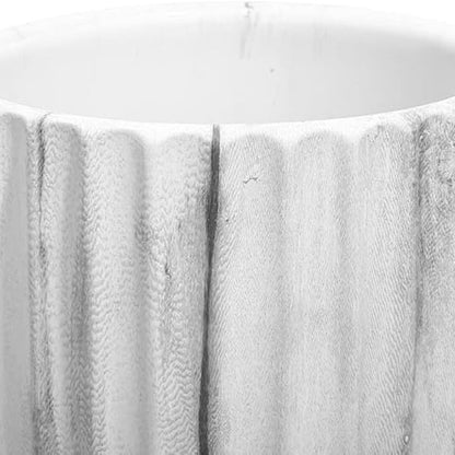 Skorter | Elegant Vertical Marble Ceramic Vase