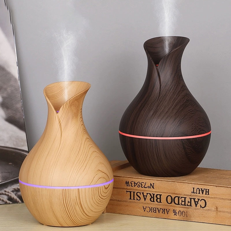skorter | Household Wood Vase Air Humidifier