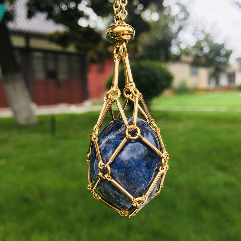 Skorter | Crystal Stone Choker Necklace