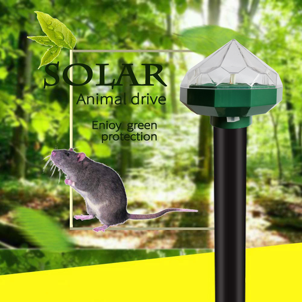 Skorter | Solar-powered animal repeller for garden and yard – Environmentally friendly protection against mice and rodents