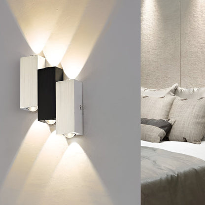 Skorter | BrilliantLight - Rectangular LED Up and Down Wall Lamps Modern Style