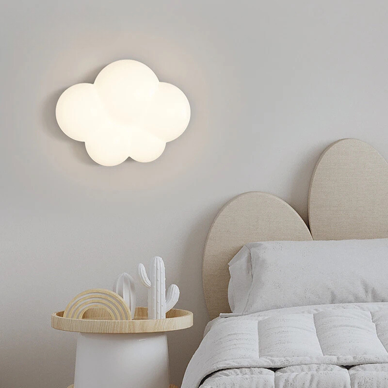 Skorter | WhiteCloud - Modern LED Wall Lamp for Children's Room and Bedroom