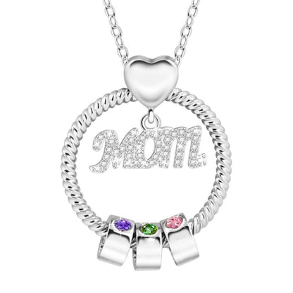 Skorter | Birthstone necklace for the mother
