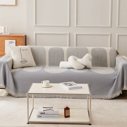 skorter | Dubbelsidig Chenille sofföverdrag