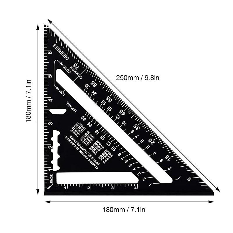 Skorter | 7/12 inch triangle carpenter square