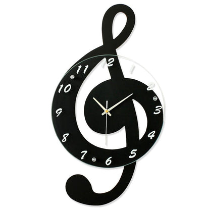 Skorter | TuneClock - G-Clef Musical Wall Timepiece