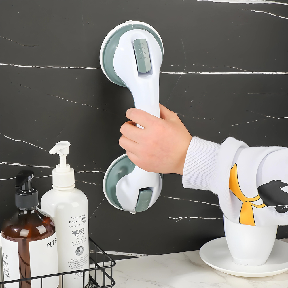 Skorter | Bathroom grab handle with suction cups