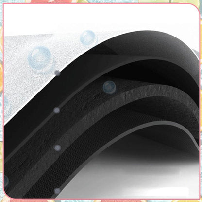 skorter | 3d-flower soft, absorbent mat for the bathroom