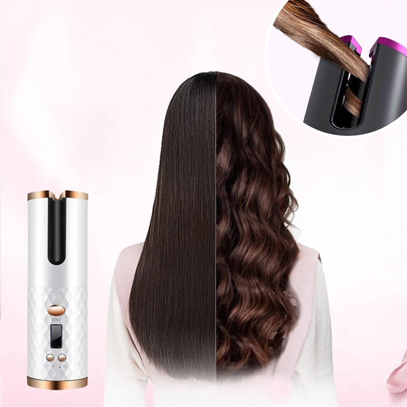 Skorter | Cordless automatic rotating curling iron