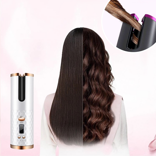Skorter | Cordless automatic rotating curling iron