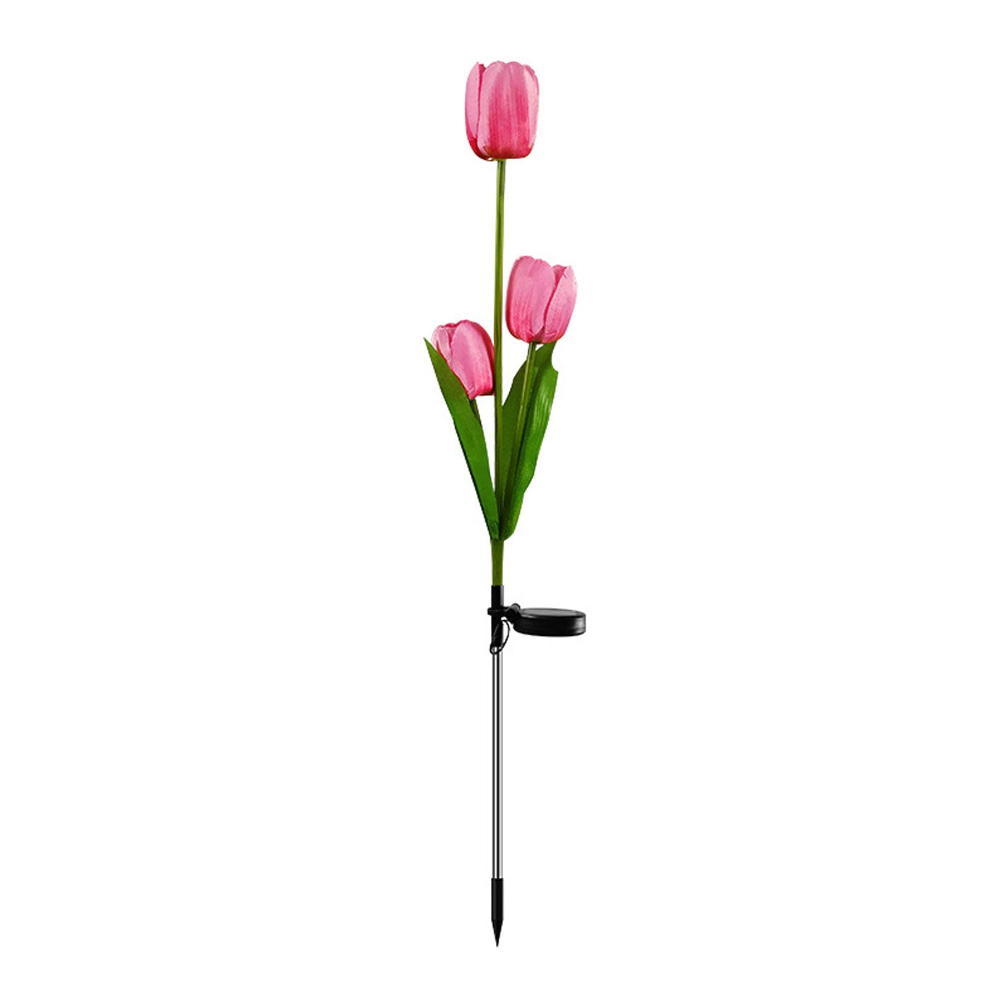 Skorter | Solar Tulip Lawn Light Outdoor Garden LED Tulip Flower Light Ground Stake Landscape Light