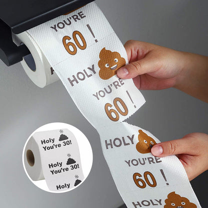 Skorter | Poop Happy Birthday Printed Roll Paper