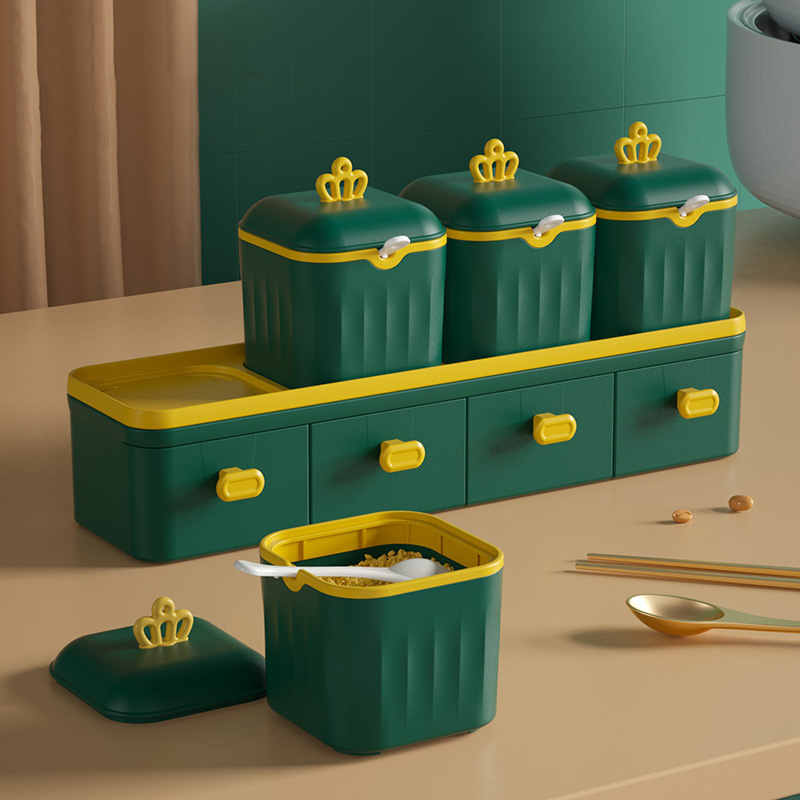 skorter | Dubbel kryddlåda med lådor