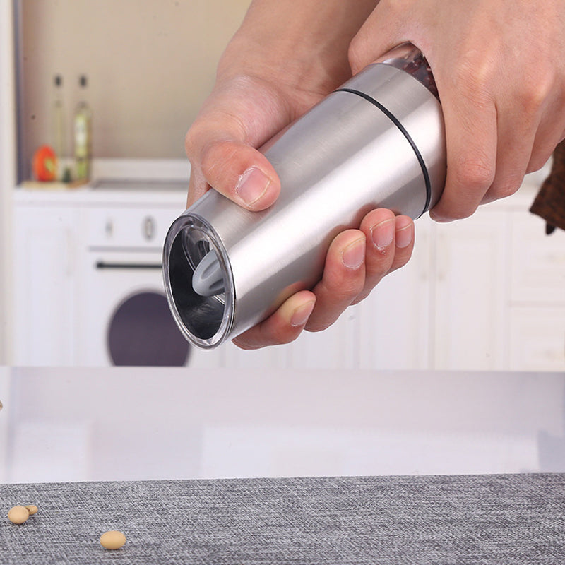 skorter | Automatic Electric Gravity Induction Salt and Pepper Mill