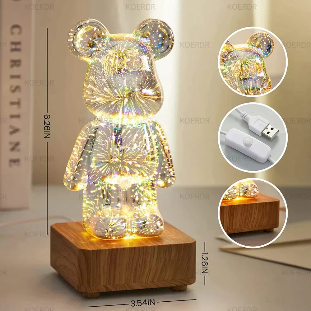 Skorter | 3D Fireworks Effect LED Lamp