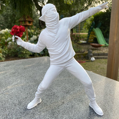 Skorter | Banksy Flower Rioter