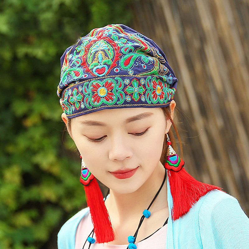Skorter | Ethnically embroidered turban
