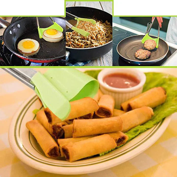 Skorter | 2 in 1 kitchen spatula and tongs