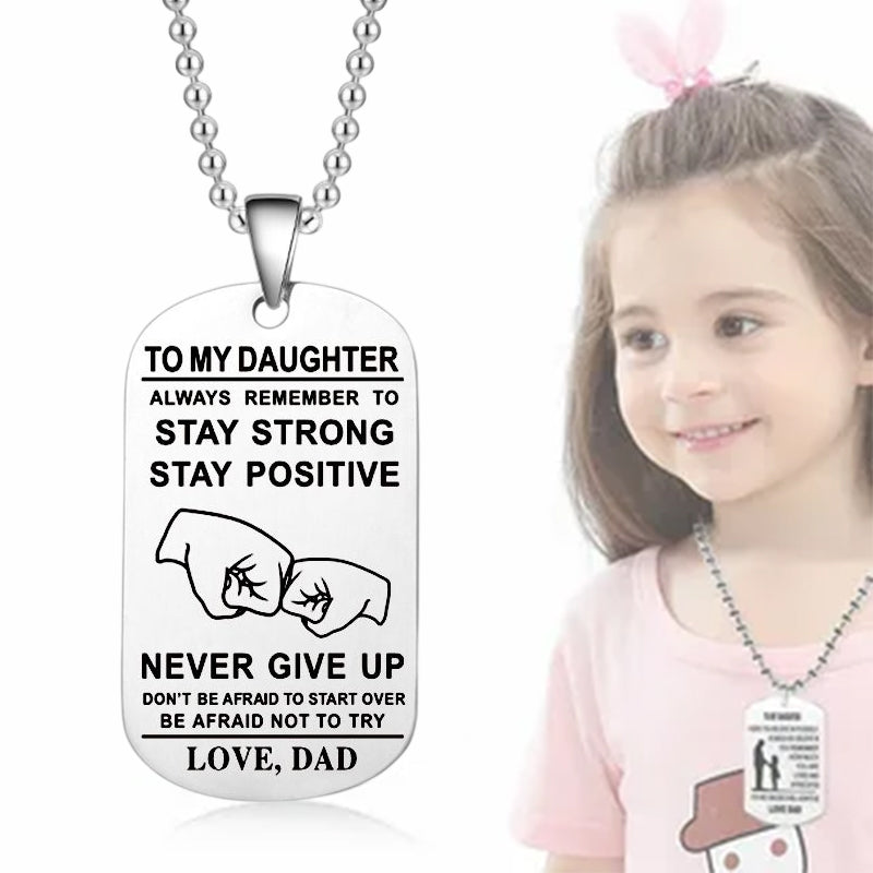 Skorter | English Alphabet Stainless Steel Necklace