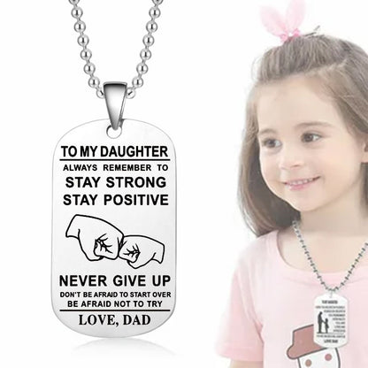 Skorter | English Alphabet Stainless Steel Necklace