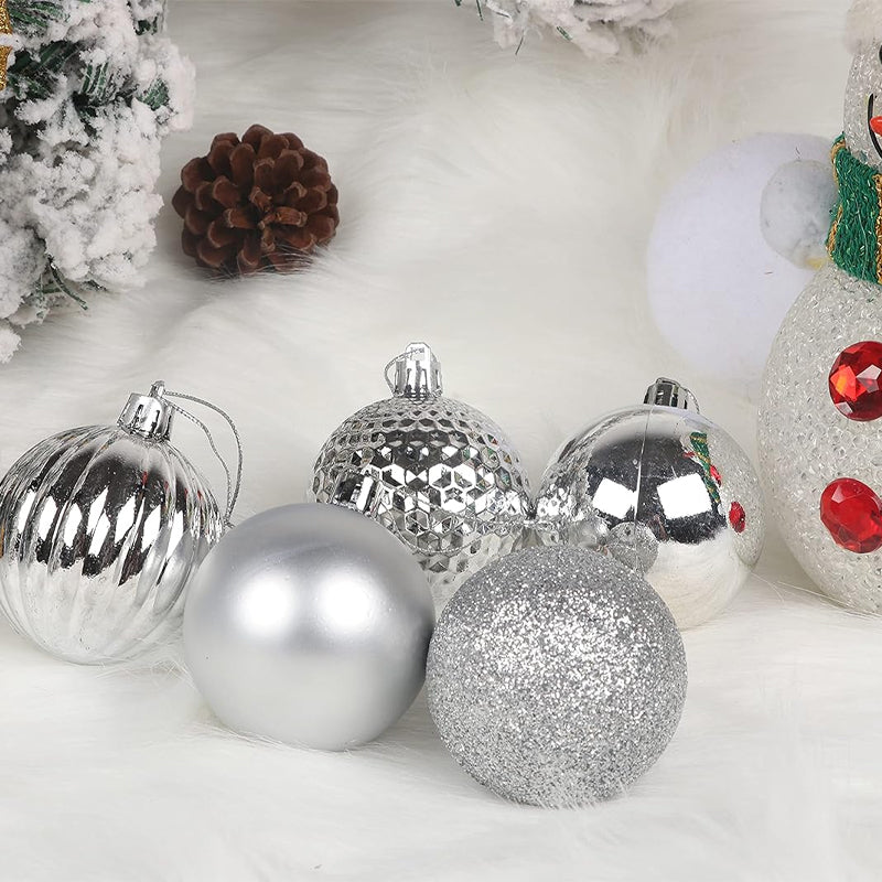 skorter | 34 Pieces Christmas Tree Balls Ornaments