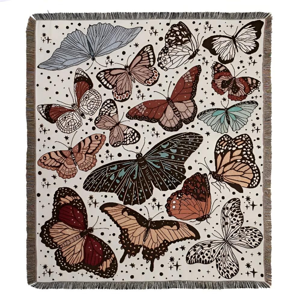 Skorter | Butterfly Garden Blanket