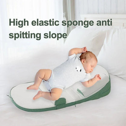 Skorter | CozySlope | Baby Wedge Pillow – Anti-Reflux Side Sleeper Support Cushion for Newborns