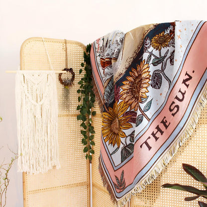 Skorter | Boho Sun Tapestry Blanket