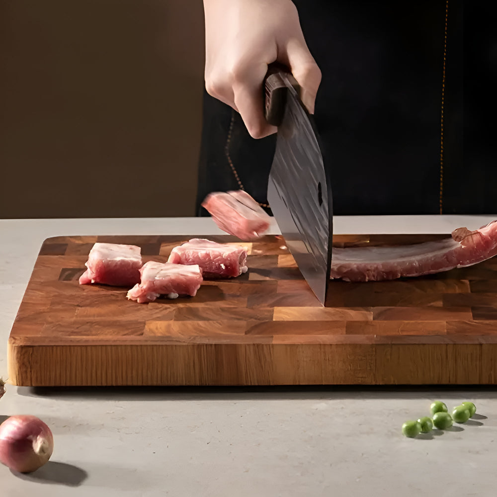 Skorter | Checkerboard Wooden Cutting Board