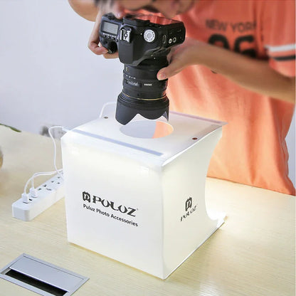 Skorter | 23cm Mini Photo Studio Lightbox with Soft Light for Stunning Jewelry & Product Shots