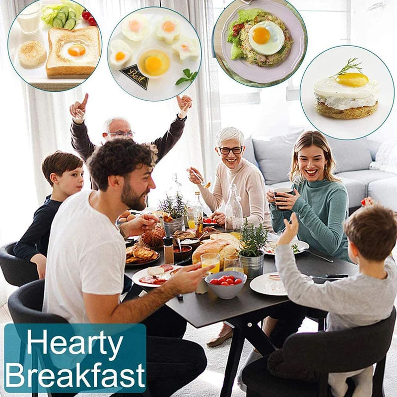 Skorter | Cute Boiled Egg Mold4 PCS/Set With Brush