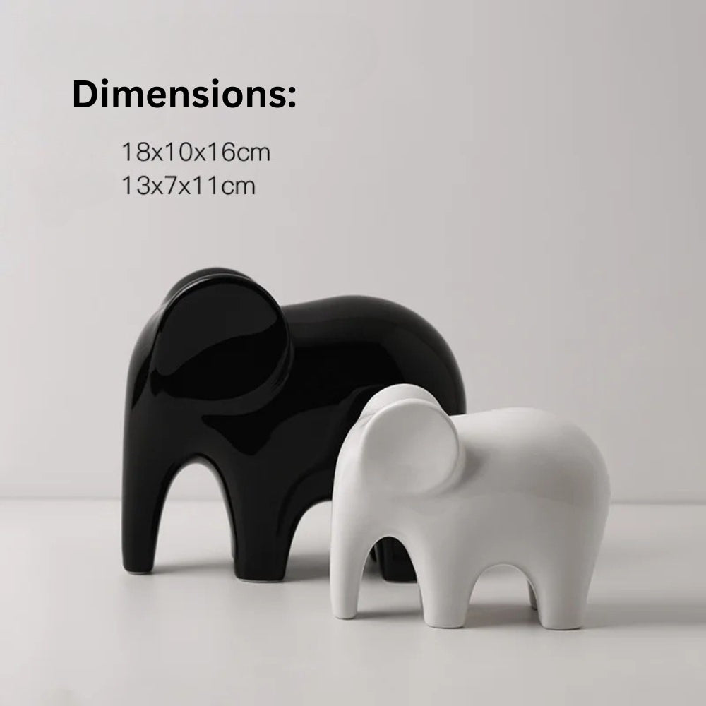 Skorter | Glossy Modern Elephant Figurine