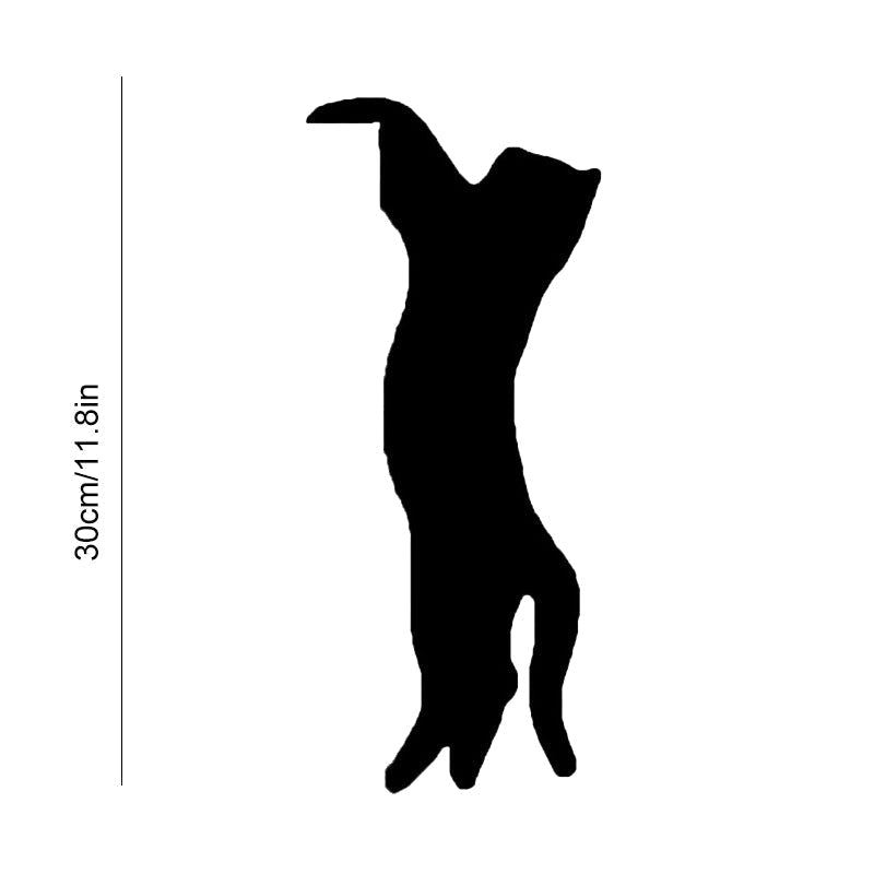 Skorter | Black Cat Door Corner Sign Decoration