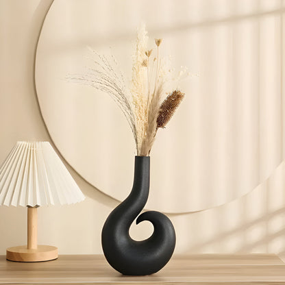 Skorter | Comodo Spiral Ceramic Vase