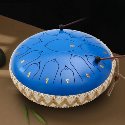 Skorter | EchoDrum – Steel Tongue Drum for Meditation, Yoga, and Relaxation