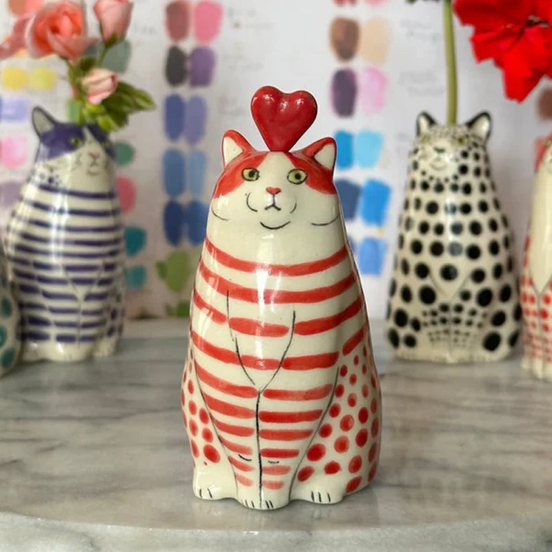 Skorter | Dotted Cat Vase