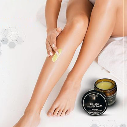 Skorter | Beef fat beeswax and honey face cream