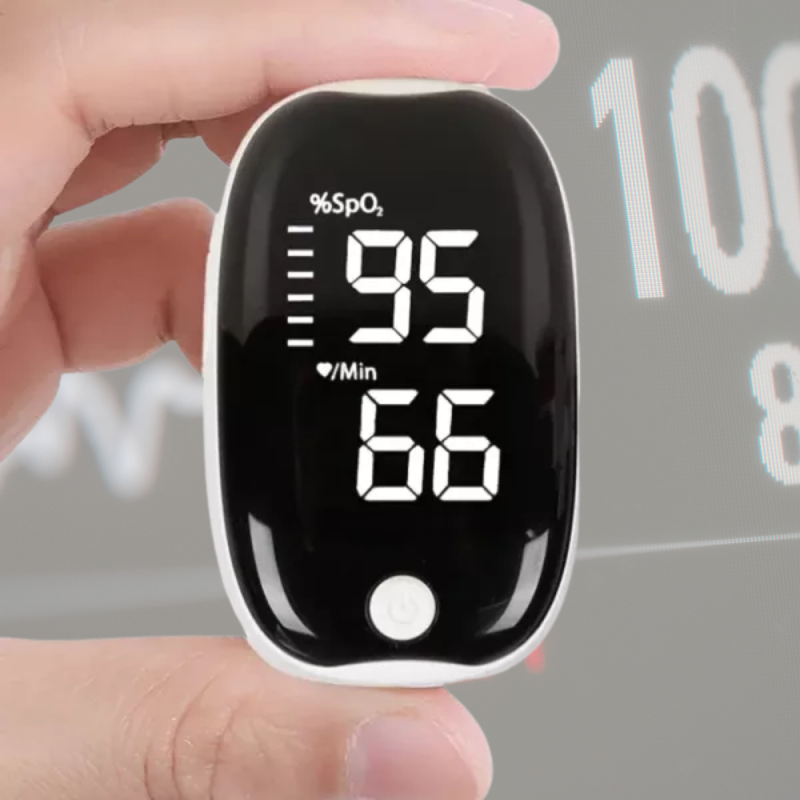 Skorter | Fingertip Pulse Oximeter | Fast, Accurate Blood Oxygen Monitor with LED Display for Home Health Tracking
