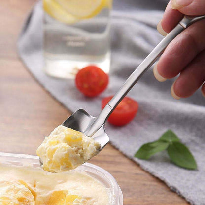 skorter | Creative Dessert Ice Cream 304 Stainless Steel Spatula Spoon