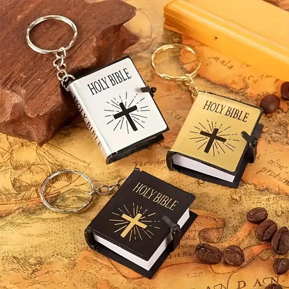 Skorter | Mini Bible Cross Keychain