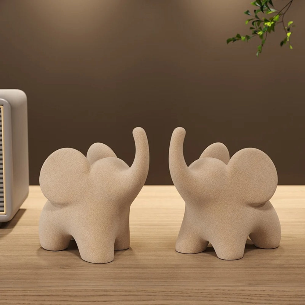 Skorter | Eclectic Elephant Resin Figurines