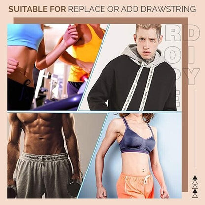 skorter | 2pc DIY Rope Guide Forward Device Tool Elastic Silver Clip Needle Sewing Utility