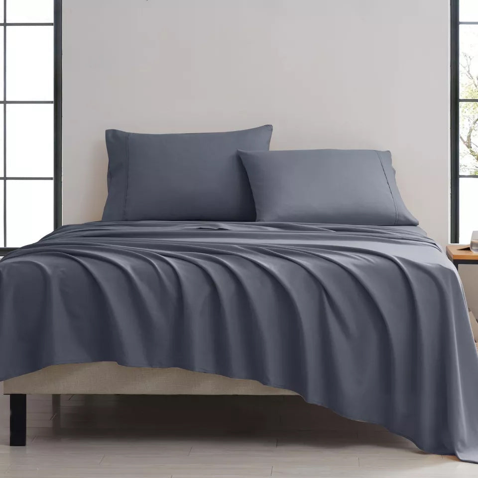 Skorter | 4-Piece: Kathy Ireland Twill Weave Luxury Bedding Set