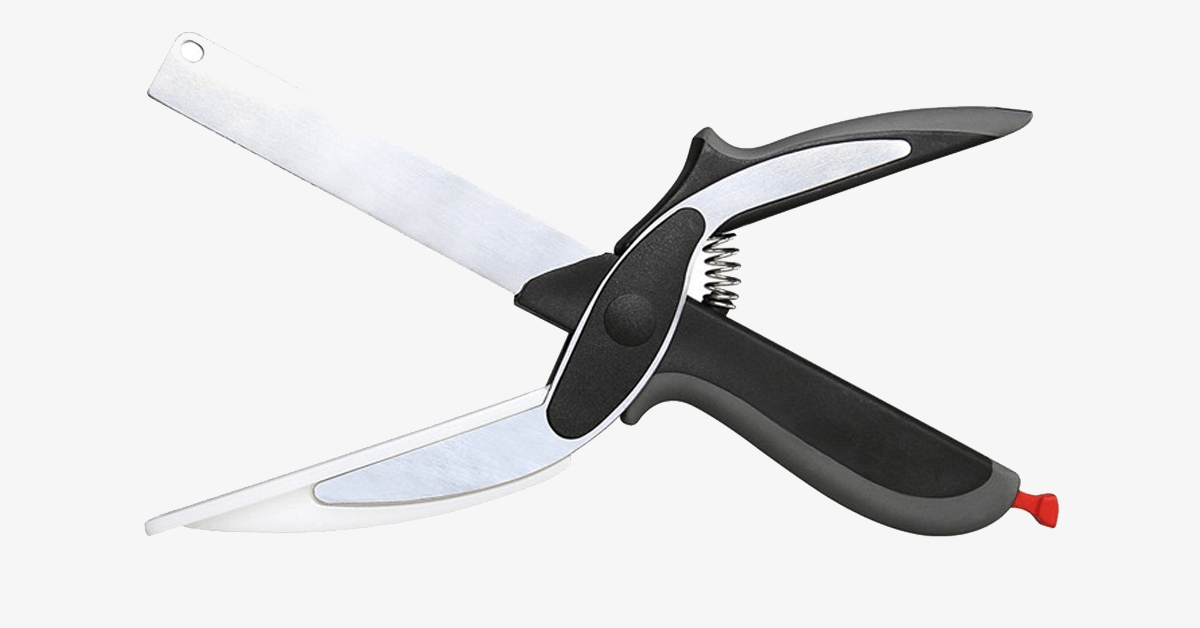 Skorter | 2 in 1 Stainless Steel Food Chopper with Comfort Grip - Chopping Made Smart