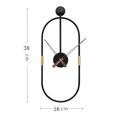 Skorter | Artic | Minimalist Large Wall Clock – Modern Decorative Timepiece