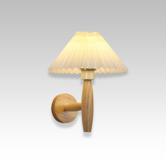 Skorter | EikenLys - Stylish Wooden Wall Lamp