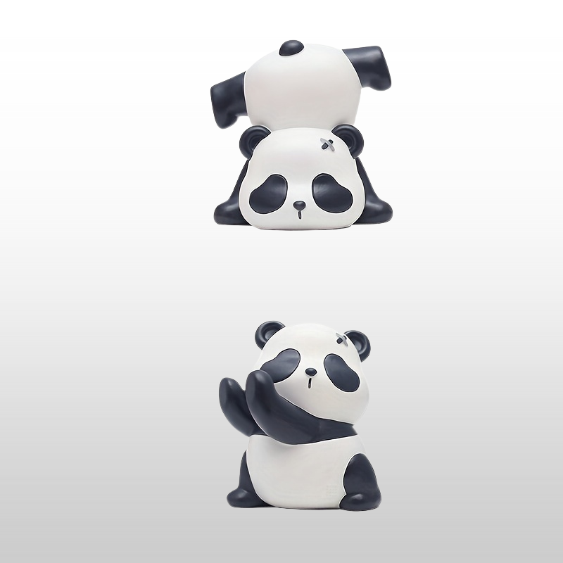 Skorter | AnimalDecor - Set of Cute Animal Bookends - Duck, Elephant, Panda