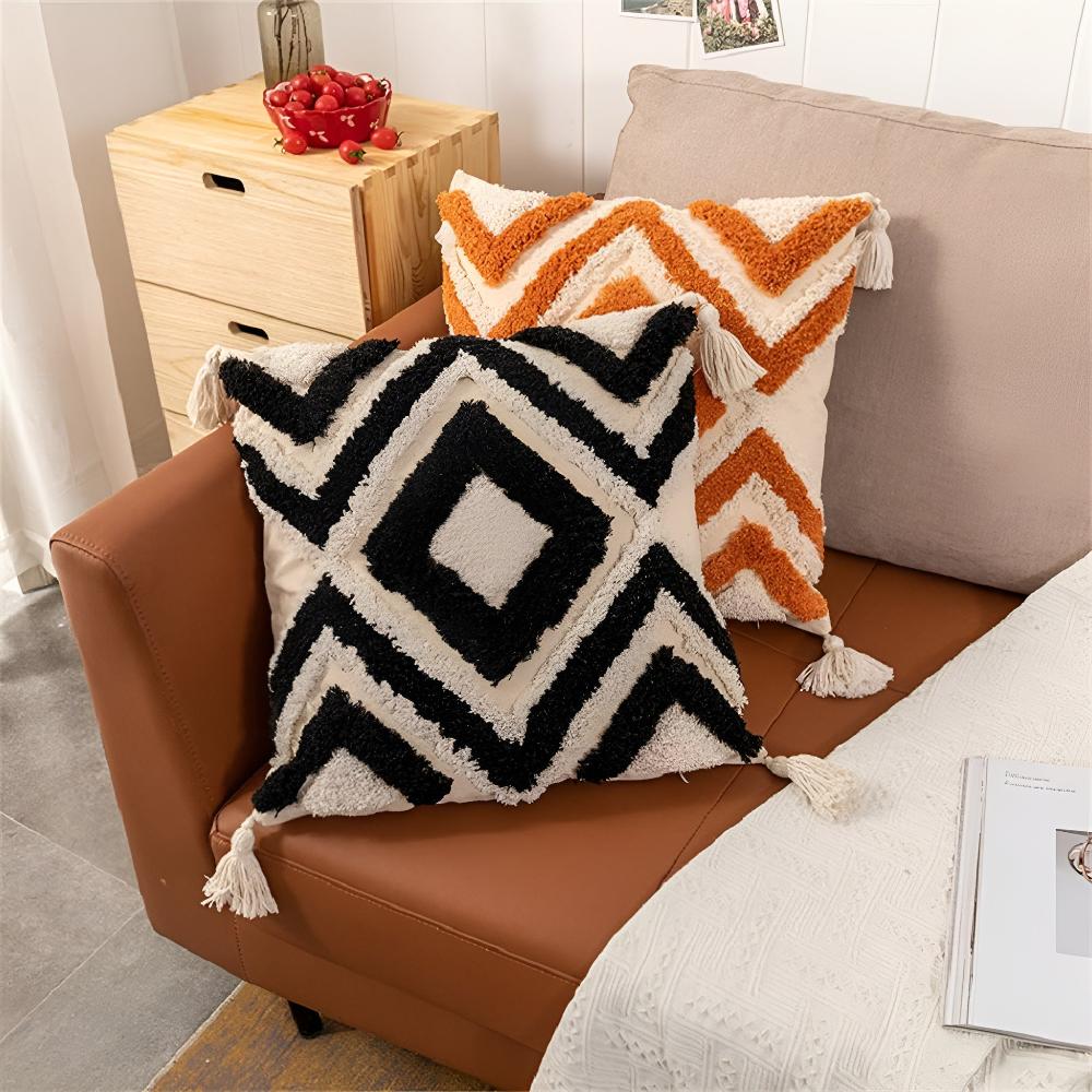 Skorter | Casablanca Tufted Cushion Cover